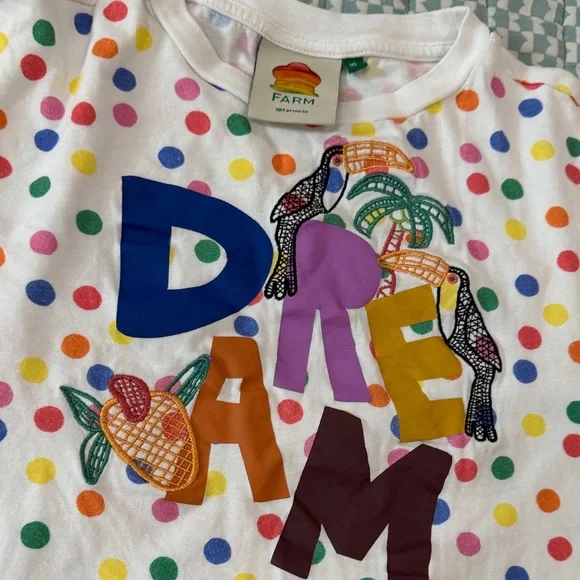 FARM Rio Dream Polka Dot Kids Tee - Picture 2 of 4